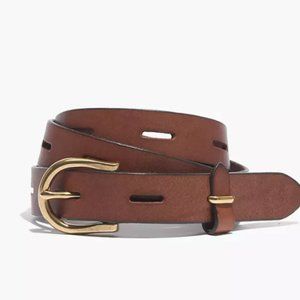 Madewell Brown Backcountry Leather Belt